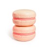 Table d'appoint "Macarons" en fibre de verre rose