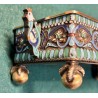 Boite en argent cloisonné russe par Ovchinnikov