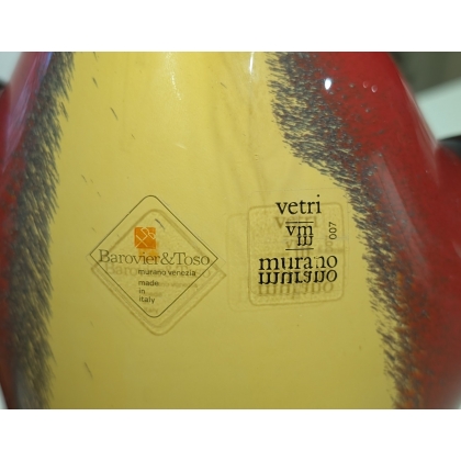 Vase Chandra par Roberto Caddeo, Barovier e Toso