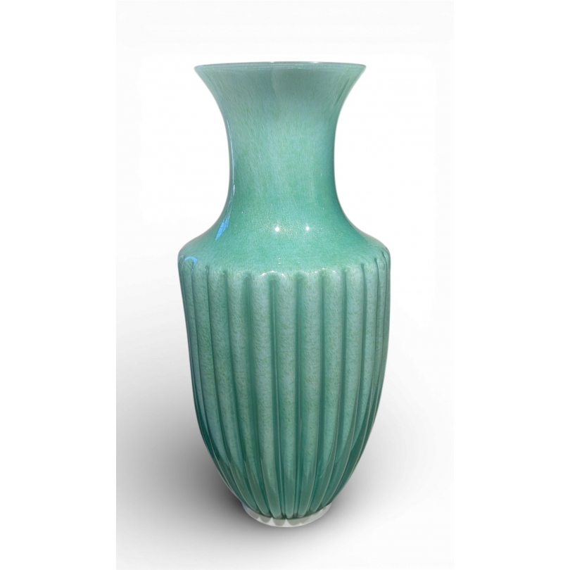 Grand vase turquoise Barovier e Toso