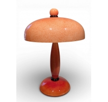 Lampe orange Barovier e Toso