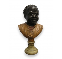 Bust of a black child