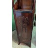 Etagère Art Nouveau à deux portes \"Canards\"