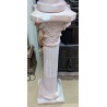 Vasque et colonne en plâtre