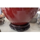 Grand vase en porcelaine sang de boeuf