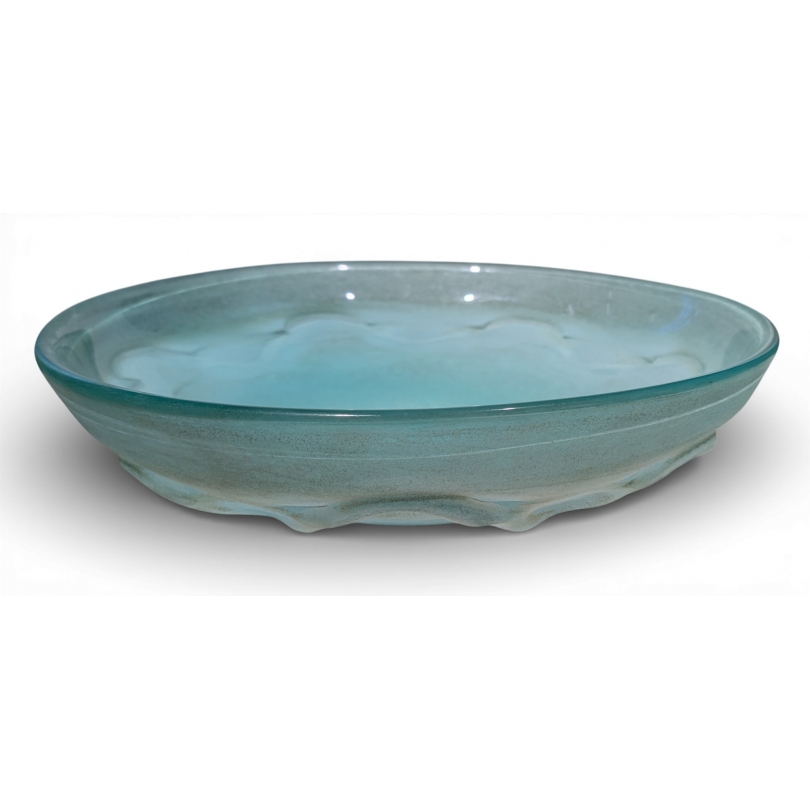 Grande coupe en verre signée Seguso