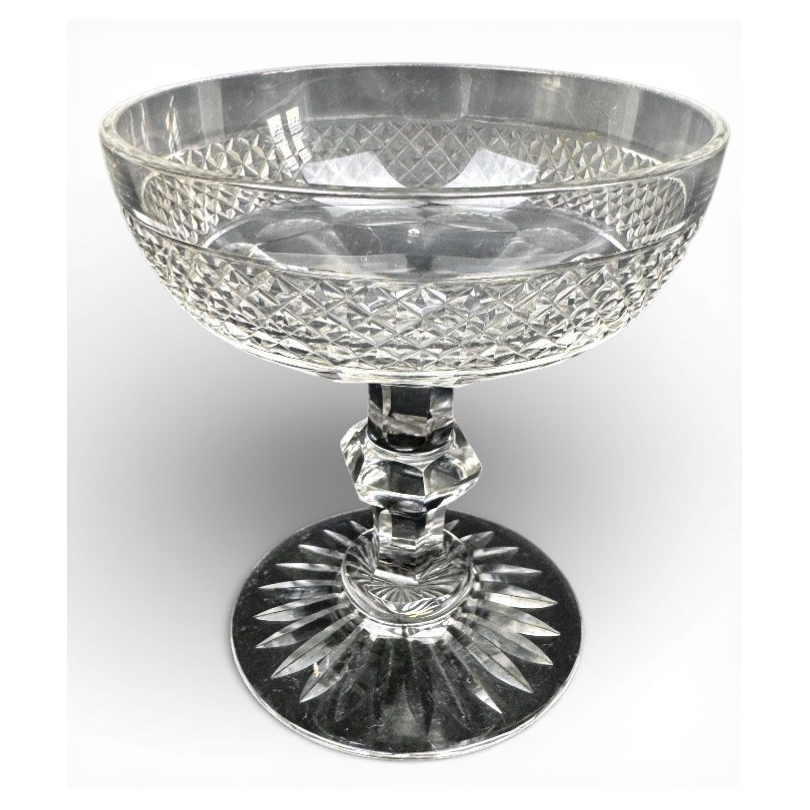 Lot de 3 coupes à champagne Trianon