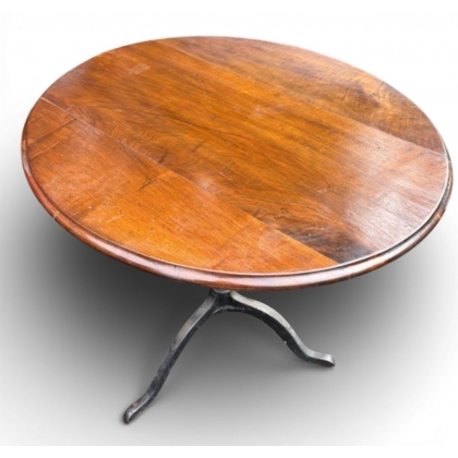 Table de bistrot ronde