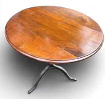 Table de bistrot ronde