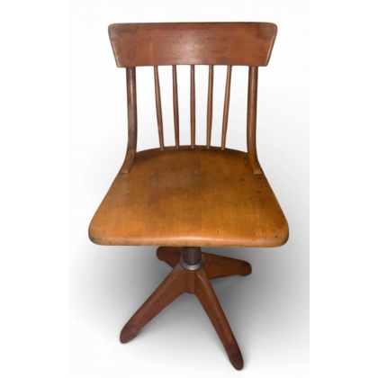 Chaise pivotante à barreaux par Giroflex