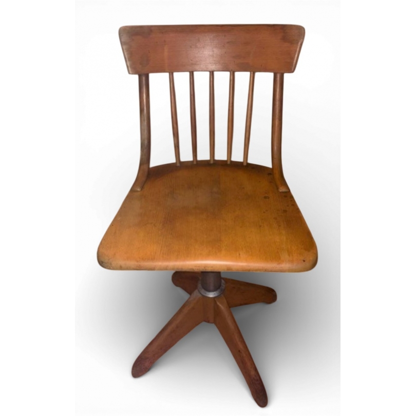 Chaise pivotante à barreaux par Giroflex