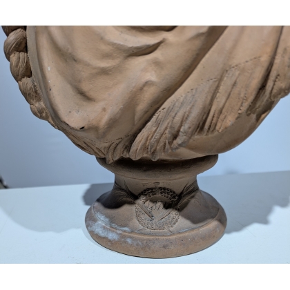 Buste \"L\'Alsace\" signé L. GREGOIRE 1872