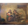 Tableau \"Scène d\'intérieur\" signée