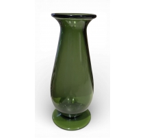 Vase en verre de Saint-Prex vert