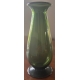 Vase en verre de Saint-Prex vert