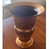 Vase en verre de Saint-Prex doré