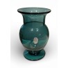 Vase en verre de Saint-Prex bleu