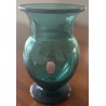 Vase en verre de Saint-Prex bleu