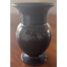 Vase en verre de Saint-Prex noir