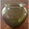 Green Saint-Prex glass vase