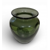 Vase en verre de Saint-Prex vert
