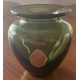 Vase en verre de Saint-Prex vert