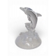 Dauphin en Cristal moulé D'Arques