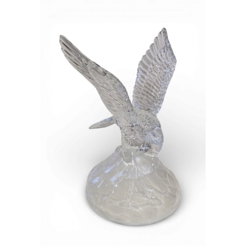 Aigle en Cristal moulé D\'Arques