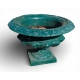Vasque en fonte verte