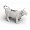 Crémier "Vache" en porcelaine blanche