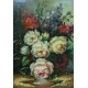 Tableau "Bouquet de fleurs" signé