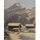 Tableau "Les Diablerets" signé A. DUPLAIN