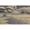 Tableau \"Les Diablerets\" signé A. DUPLAIN