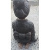 Couple japonais en bronze