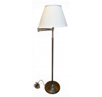 Lampadaire modèle "Lisboa" en laiton patiné