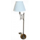 Lampadaire "VIENA" en laiton patiné