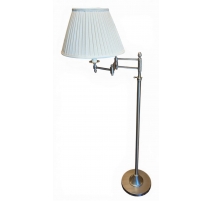 Lampadaire modèle BUDAPEST en laiton nickelé