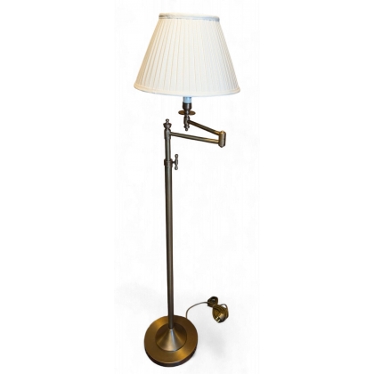  Lampadaire modèle Cuenca en laiton avec sur  Moinat SA  - Antiquités décoration