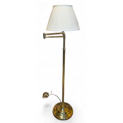 Lampadaire modèle "Lisboa" en laiton poli