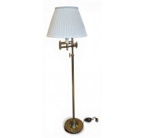 Lampadaire modèle BUDAPEST en laiton poli