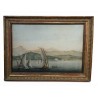 Auquarelle "Vue d'Ajaccio"