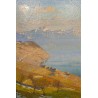 Tableau \"Lavaux\" signé V GILLIAND