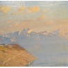 Tableau \"Lavaux\" signé V GILLIAND