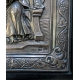 Icône Byzantine avec overlay en argent 925