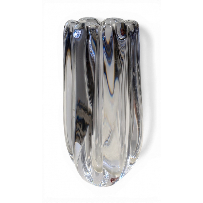Vase Siljan en cristal d'Orrefors
