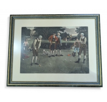 Gravure "The last green" par Lawrence JOSSET