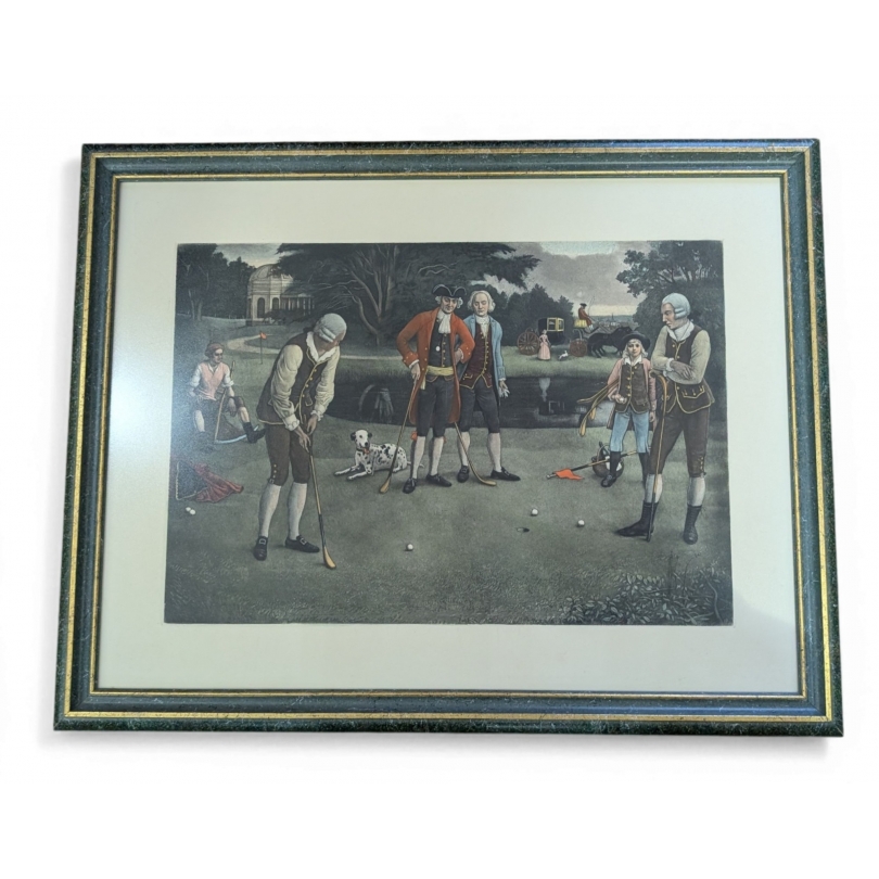 Gravure "The last green" par Lawrence JOSSET