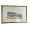 Engraving entitled ‘A difficult bunker’ by Douglas ADAMS