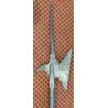 Swiss halberd with an engraved blade