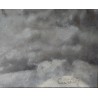 Tableau \"La tempête de neige\" signé C. STOILOFF